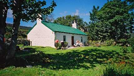 One of the many picturesque cottages of Jura